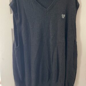 Men's Charcoal Sweater Vest